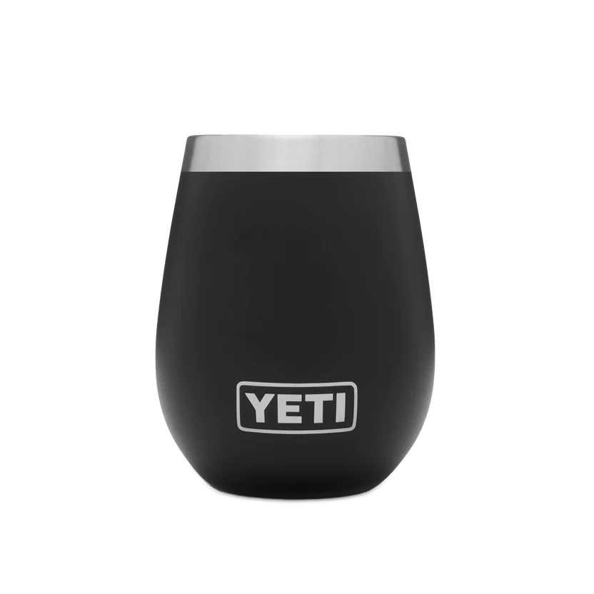YETI Rambler 10oz Wine Tumbler Variable Yeti Black
