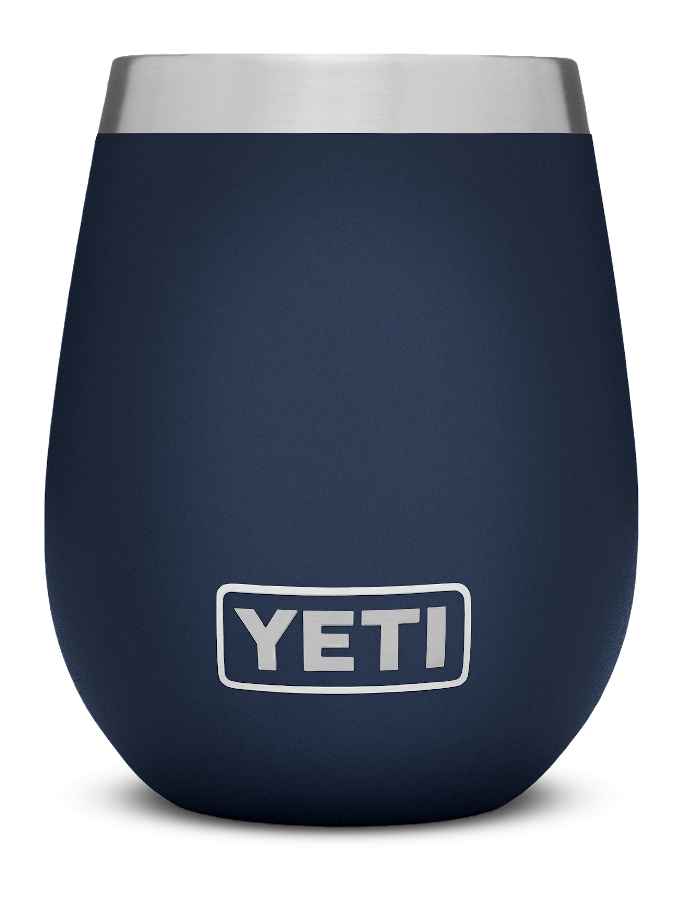 Rambler 10oz Wine Tumbler Variable Yeti Navy