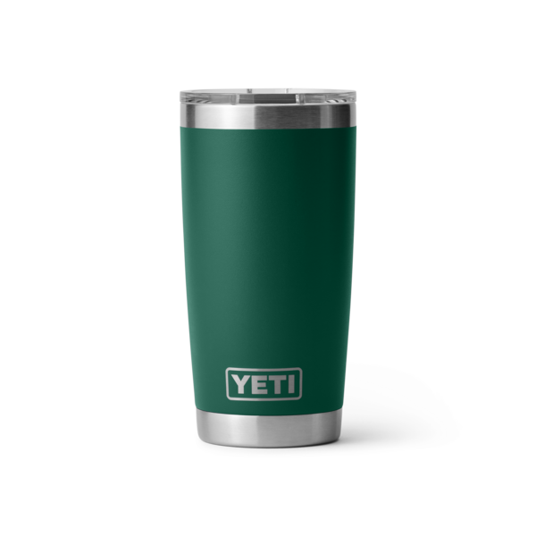 Rambler 20 oz Tumbler Variable Yeti Black Forest Green