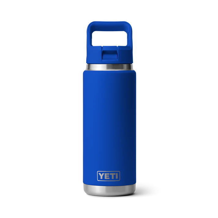 RAMBLER® 26 OZ (769 ML) BOTTLE WITH STRAW CAP Yeti Royal Blue