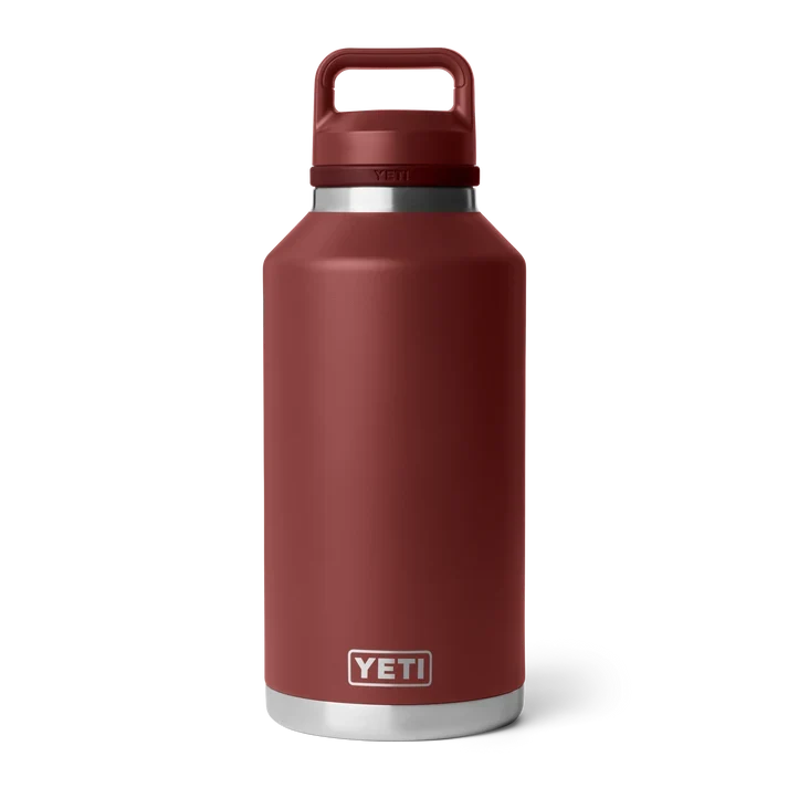 Rambler 64 Oz Bottle simple Yeti Stag Red