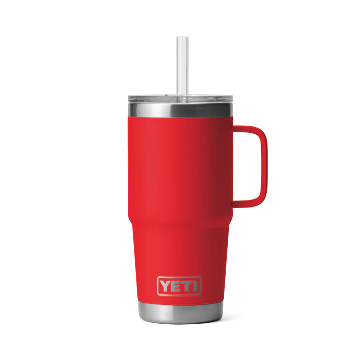 YETI Rambler 25 oz Straw Mug yeti Yeti Rescue Red