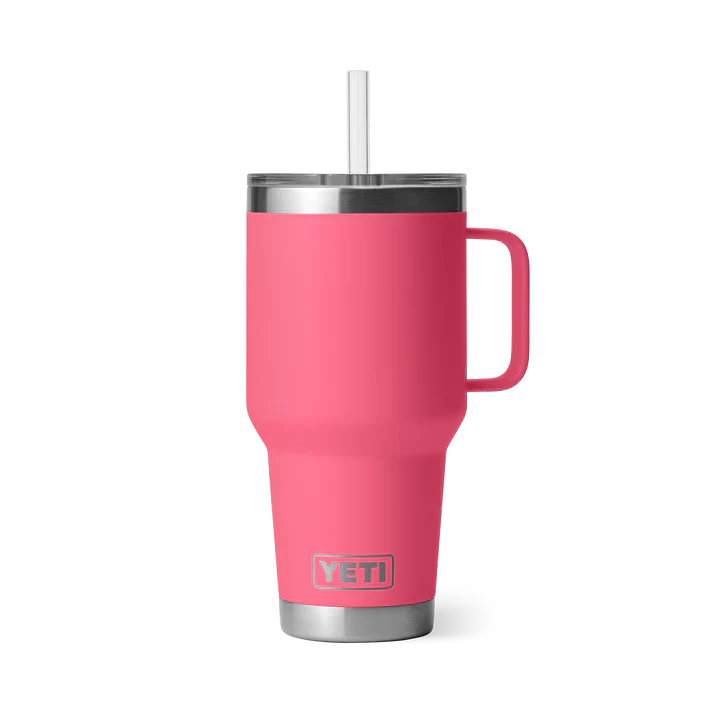 YETI Rambler 35 oz Straw Mug yeti Yeti Tropical Pink