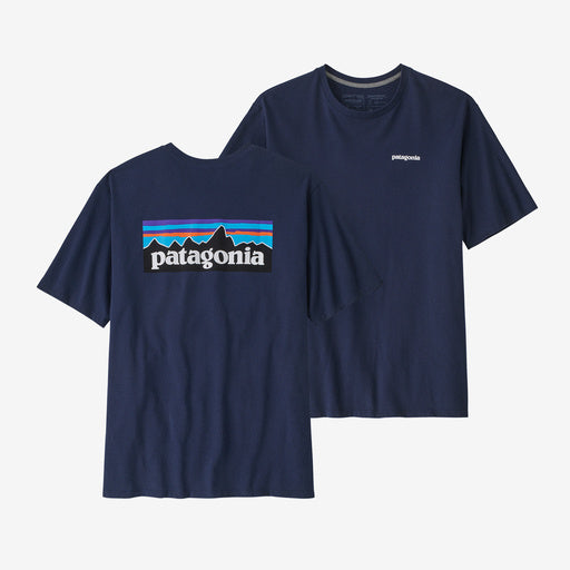 Men's P-6 Logo Responsibili-Tee Patagonia Large Navy