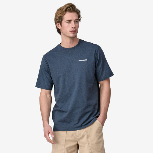 Men's P-6 Logo Responsibili-Tee Patagonia S Utility Blue