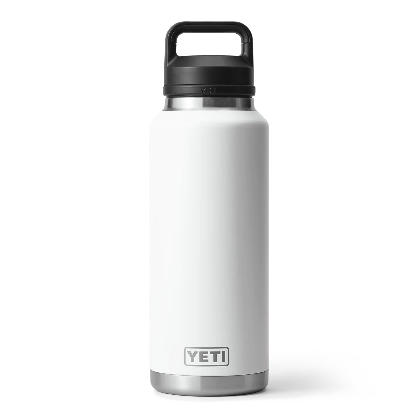 Rambler 46 Oz Bottle Chug simple Yeti White