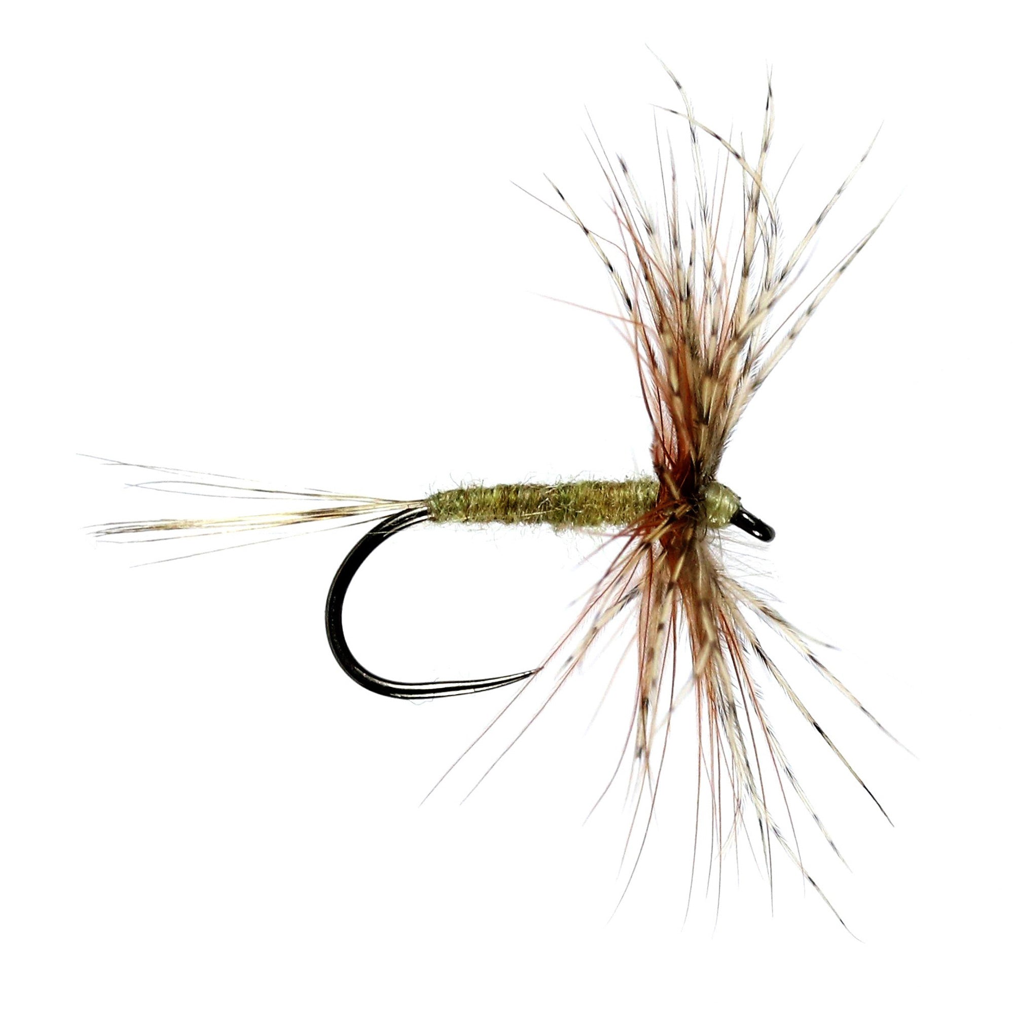 March Brown Jingler Dry B/L Size 14 Guide Flyfishing