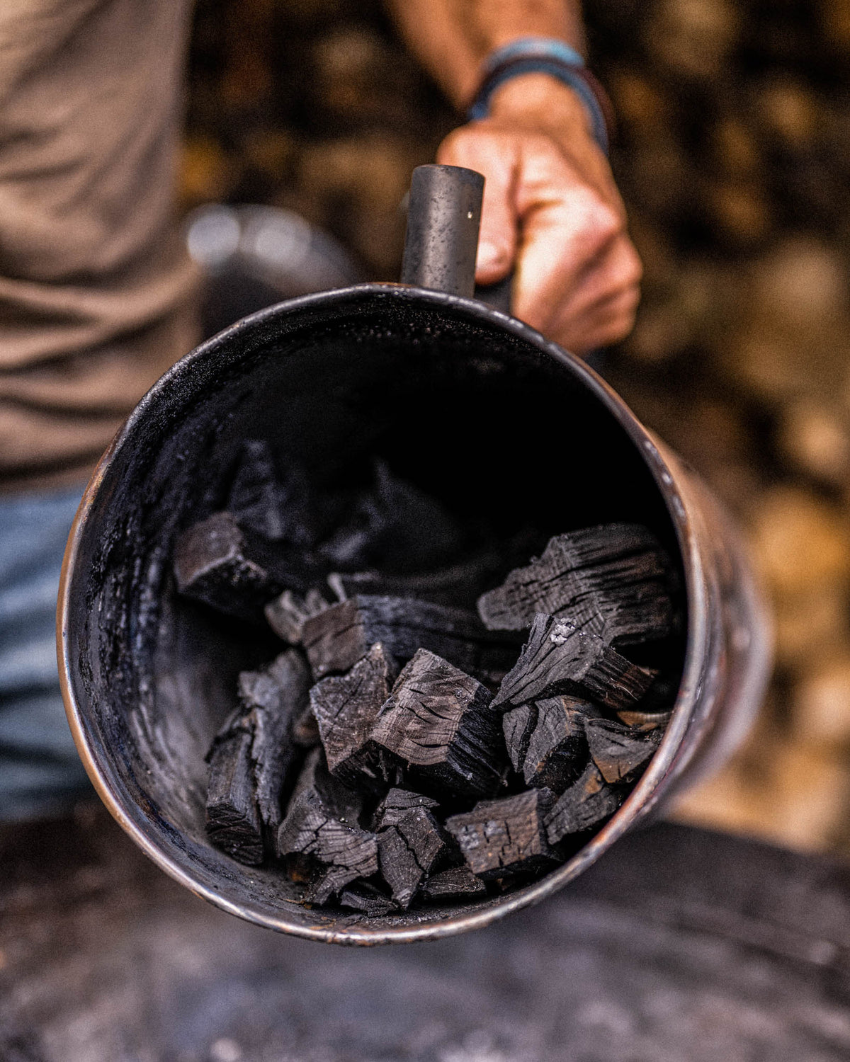 Charcoal Maker kadai kadai