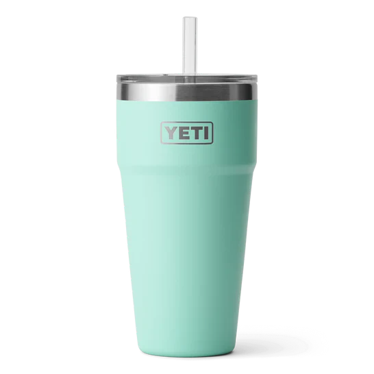 Rambler 26 oz Straw Cup yeti Yeti Seafoam
