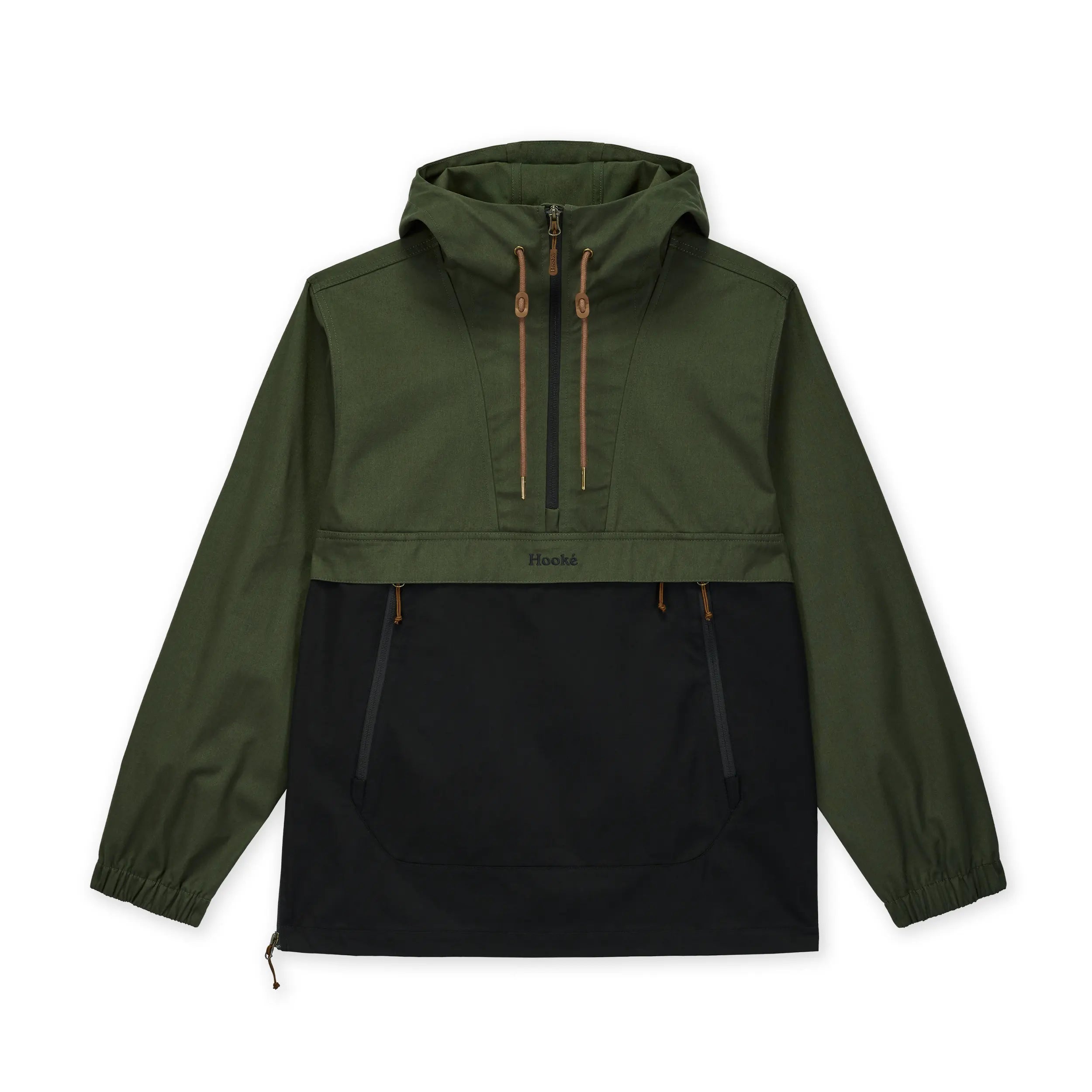 Hooké - Anorak - Dark Green & Black Jacket Hooké M