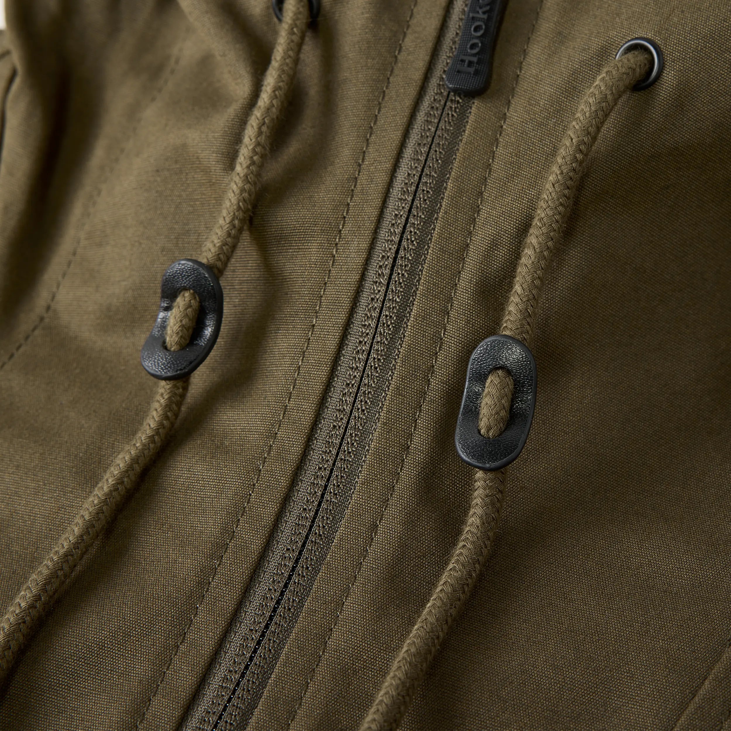 Hooké - Anorak - Dark Olive & Brown Jacket Hooké