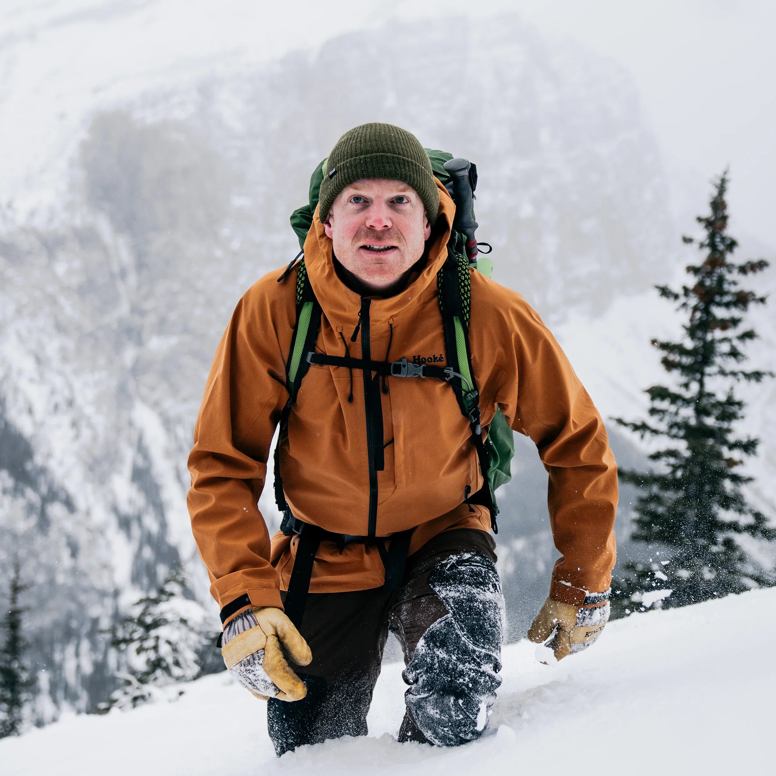Hooké - Frontier Hardshell - Camel Jacket Hooké