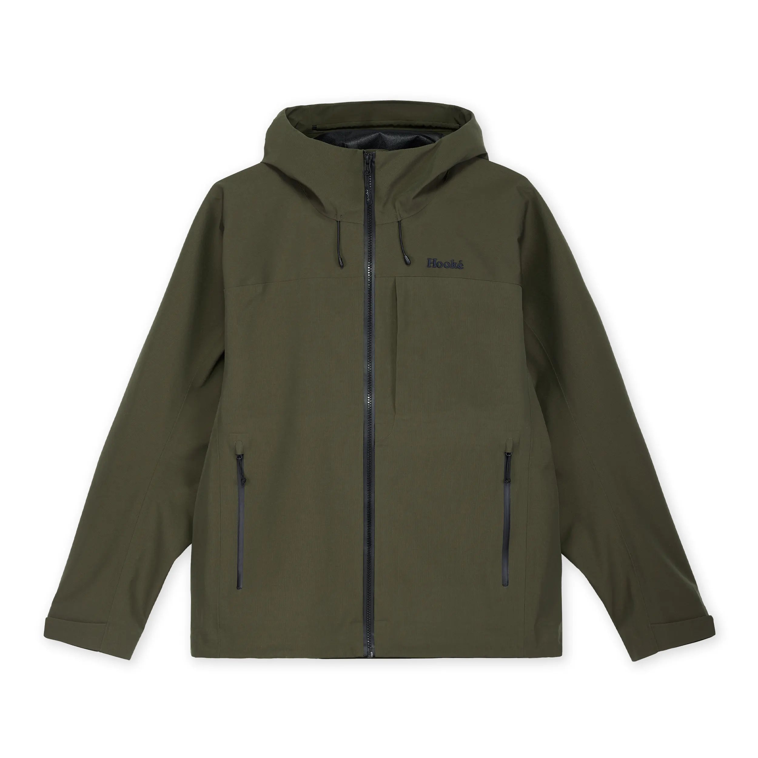 Hooké - Frontier Hardshell - Dark Olive Jacket Hooké M Dark Olive