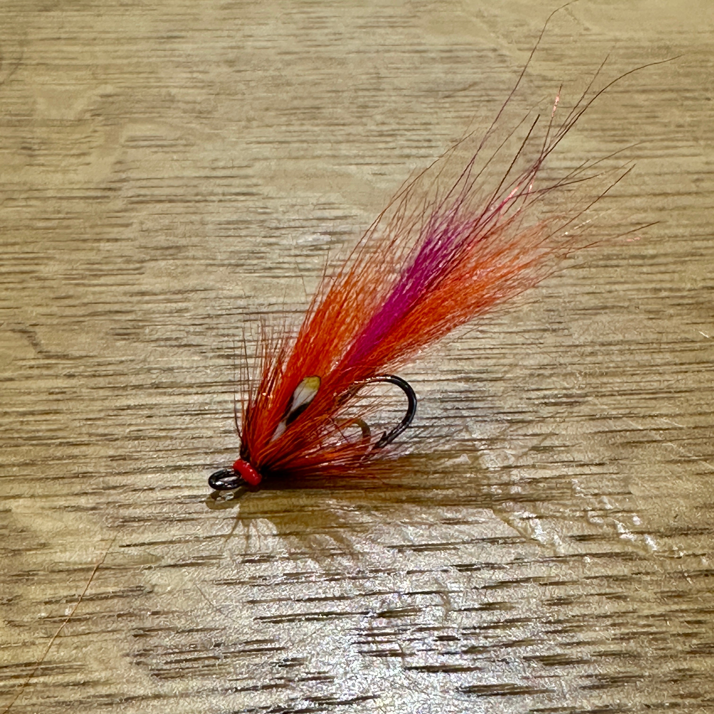 Calvin Shrimp - Tied with arctic runner hair atlantic flies
