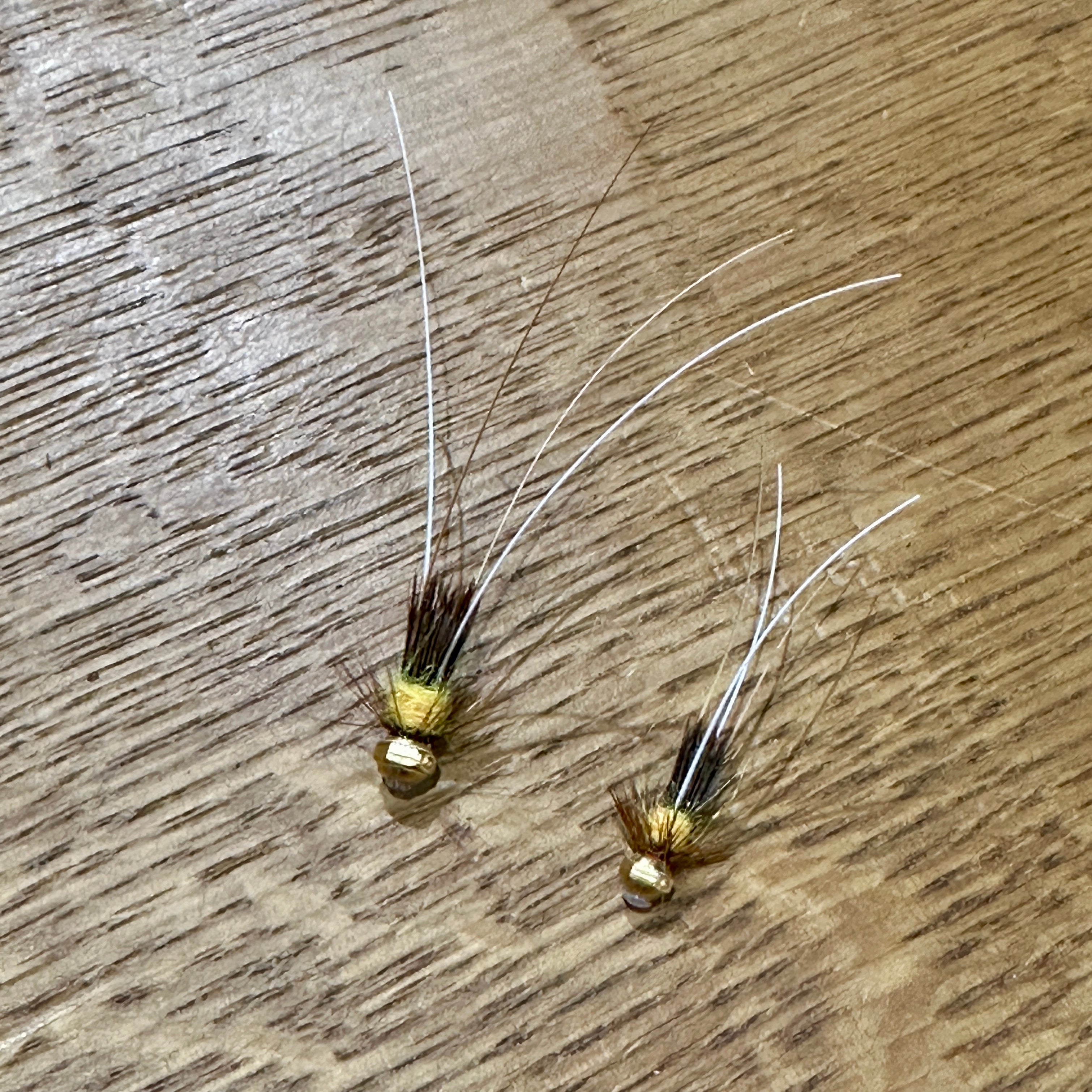 HEX CONE Creme Brule UV Frances Tube Fly atlantic flies 3.8mm