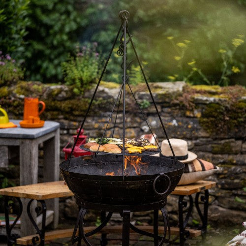 Kadai Swing Grill 80cm fire pit accessory kadai