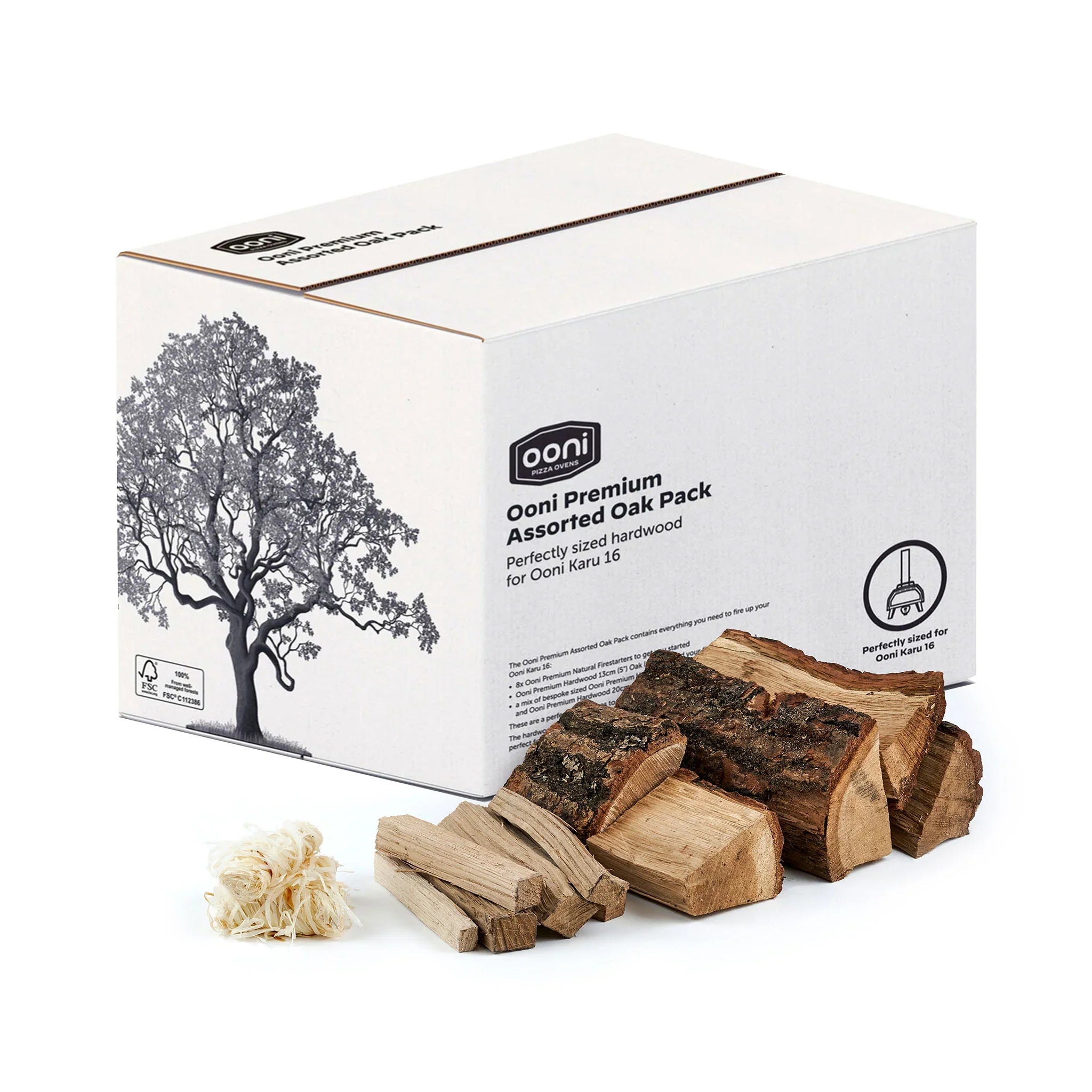 Ooni - Assorted Oak Pack 13cm pizza oven Ooni