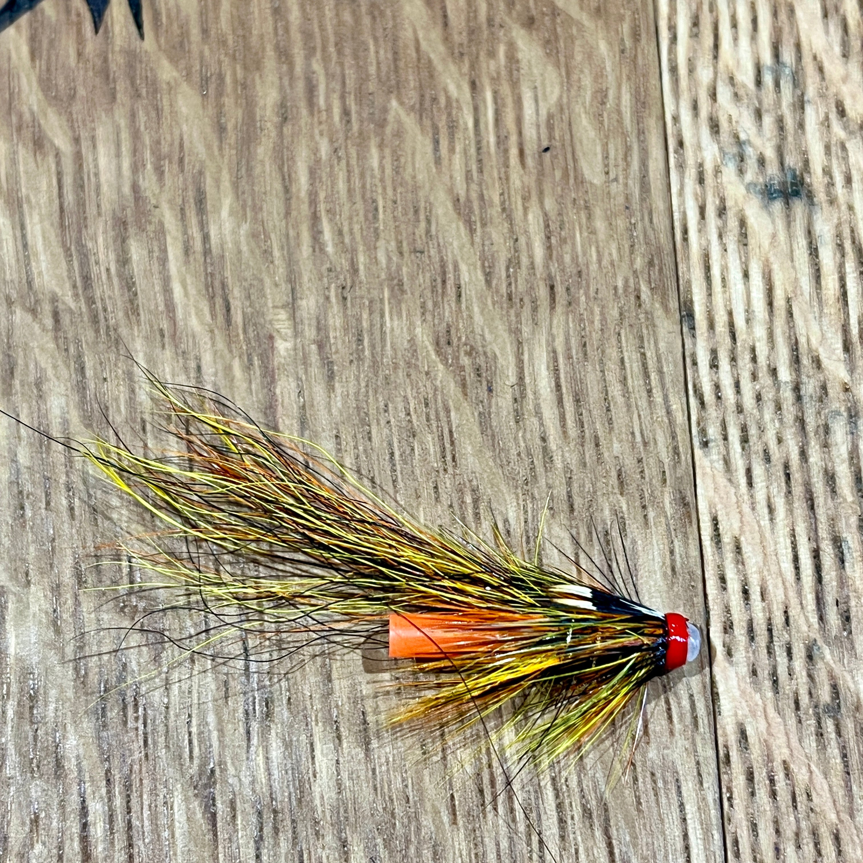 Willie Gunn Flaming Pig flies Shadow Flies 1/2" copper
