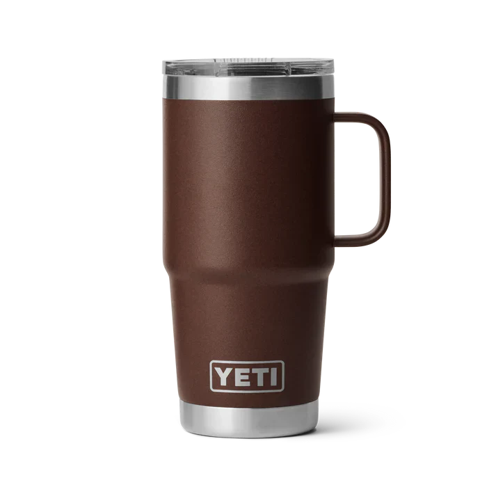YETI 20 oz Travel Mug variable Yeti Wetlands Brown