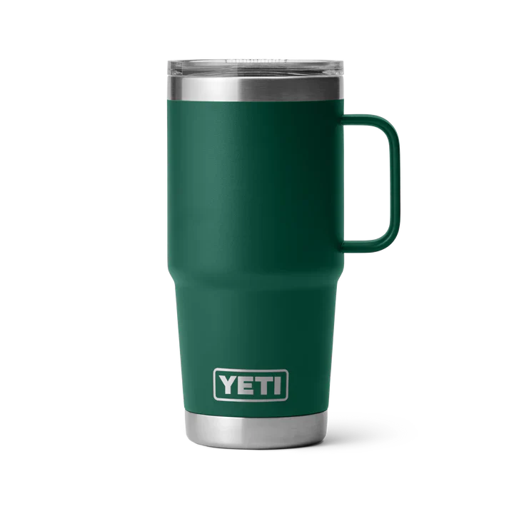 YETI 20 oz Travel Mug variable Yeti Black Forest Green