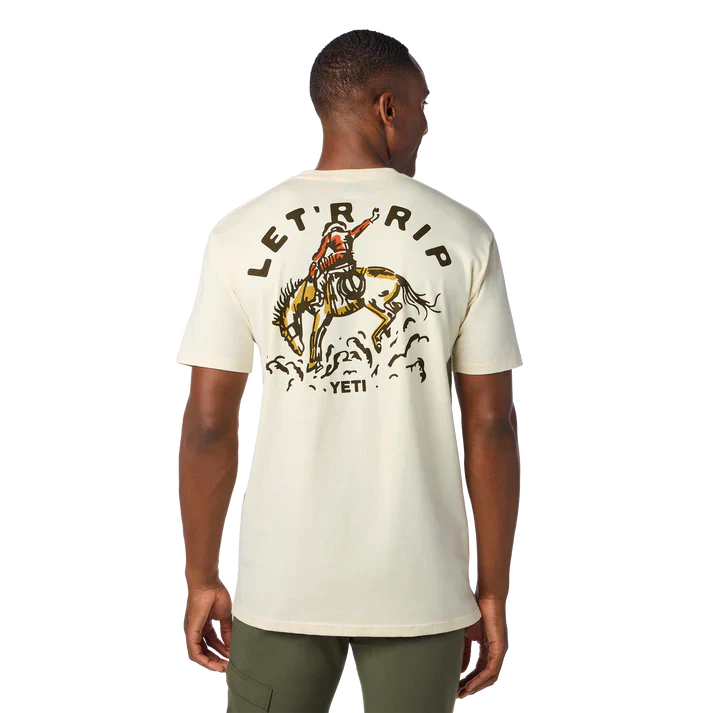 Yeti LET'R RIP Short sleeved T-Shirt clothing Yeti