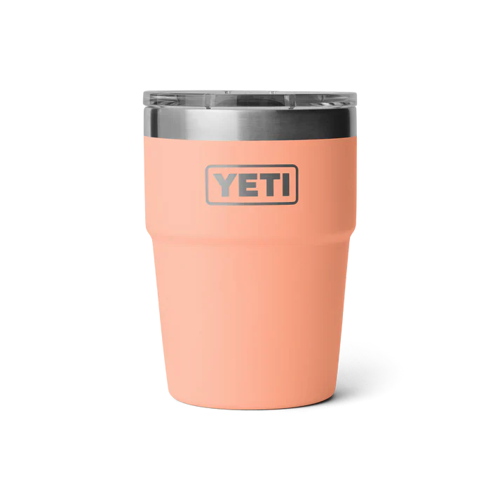 Rambler 16 oz Stackable Cup variable Yeti Low Country Peach