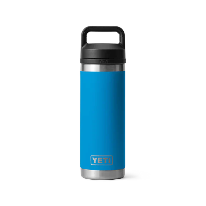 Rambler 18 oz Bottle with Chug Cap Variable Yeti Big Wave Blue