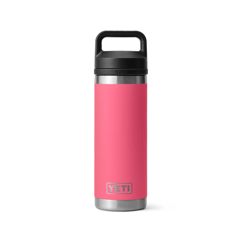 Rambler 18 oz Bottle with Chug Cap Variable Yeti TROPICAL PINK