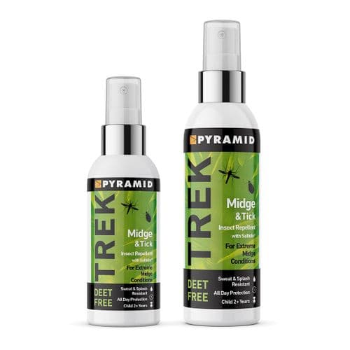 Pyramid Trek Midge and Tick Insect Repellant 60ml Dennett Outdoors