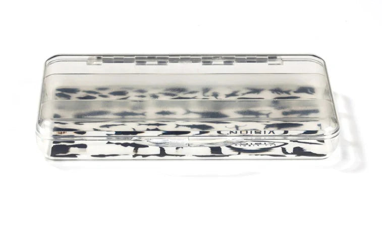 Vision Tube Fly Box Large 3 Compartments Guide Flyfishing