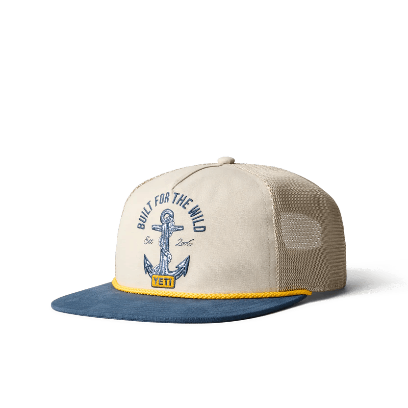 YETI Open Seas Rope Flat Brim Hat yeti Yeti