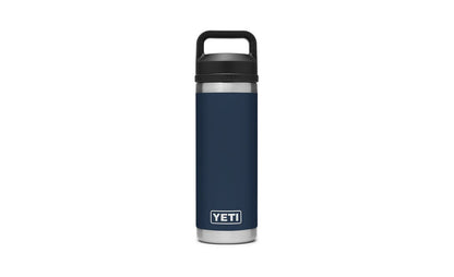 Rambler 18 oz Bottle with Chug Cap Variable Yeti Navy  