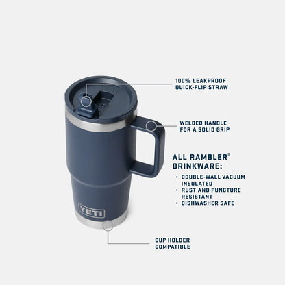 YETI 20 oz Straw Travel Mug variable Yeti