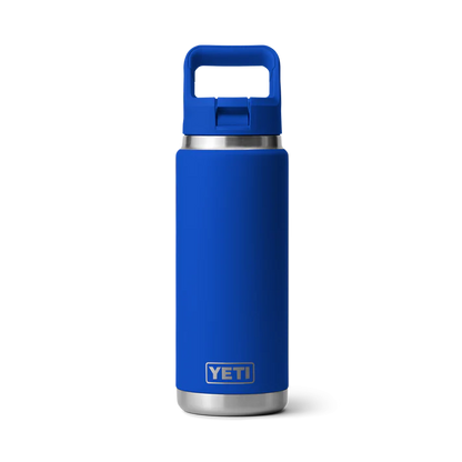 RAMBLER® 26 OZ (769 ML) BOTTLE WITH STRAW CAP Yeti Royal Blue