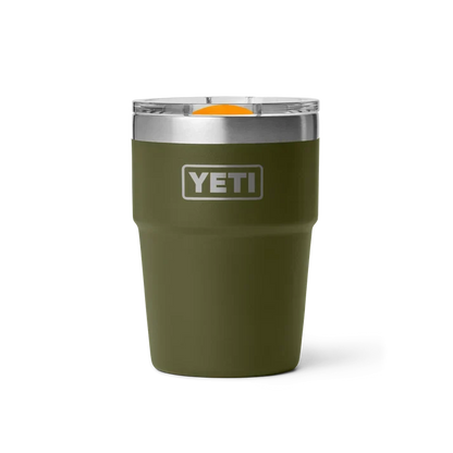 Rambler 16 oz Stackable Cup variable Yeti Olive/King Crab Orange