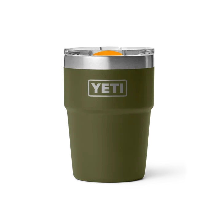Rambler 16 oz Stackable Cup variable Yeti Olive/King Crab Orange