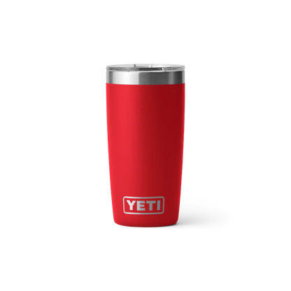 Rambler 10 oz Tumbler Variable Yeti RESCUE RED  