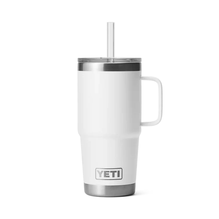 YETI Rambler 25 oz Straw Mug yeti Yeti White