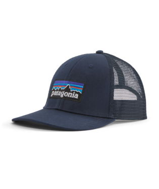 Patagonia P-6 Logo Trucker Hat hat Patagonia Navy