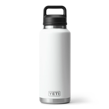 Rambler 46 Oz Bottle Chug simple Yeti White