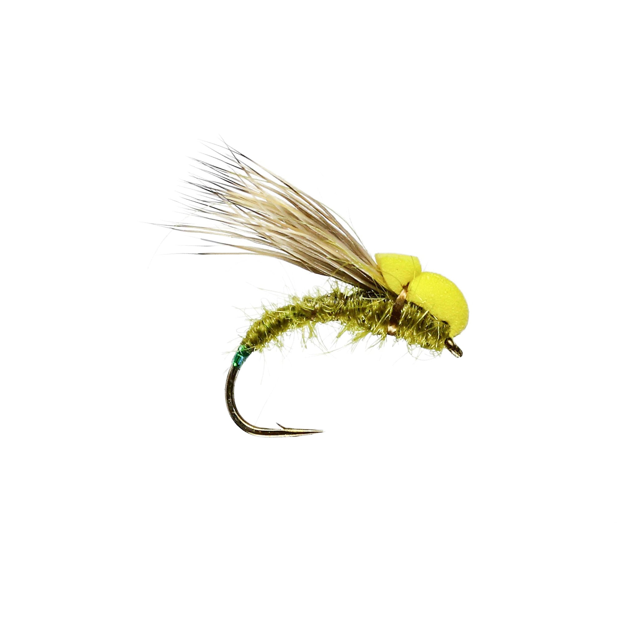 Balloon Caddis Olive Size 12 Guide Flyfishing