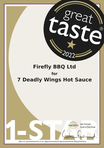 Firefly - Hot Sauce - Seven Deadly Wings FireFly