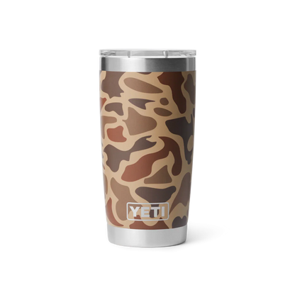 Rambler 20 oz Tumbler Variable Yeti Wetlands Camo