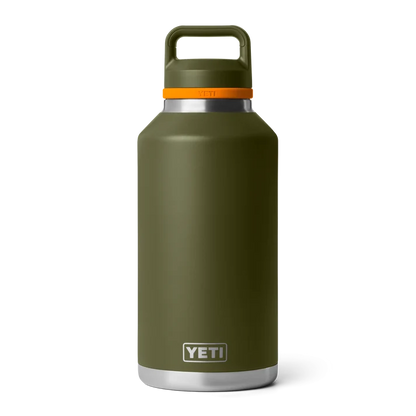 Rambler 64 Oz Bottle simple Yeti Olive/King Crab Orange
