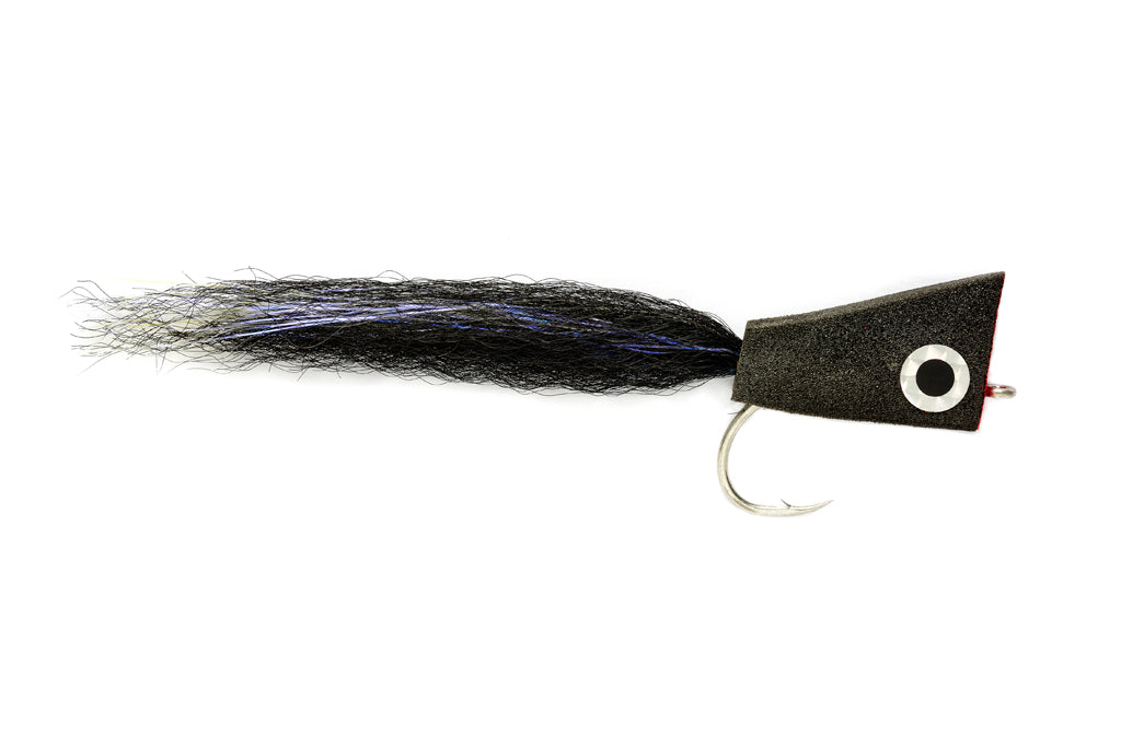 Black NYAP flies Fulling mill #6/0 Black 