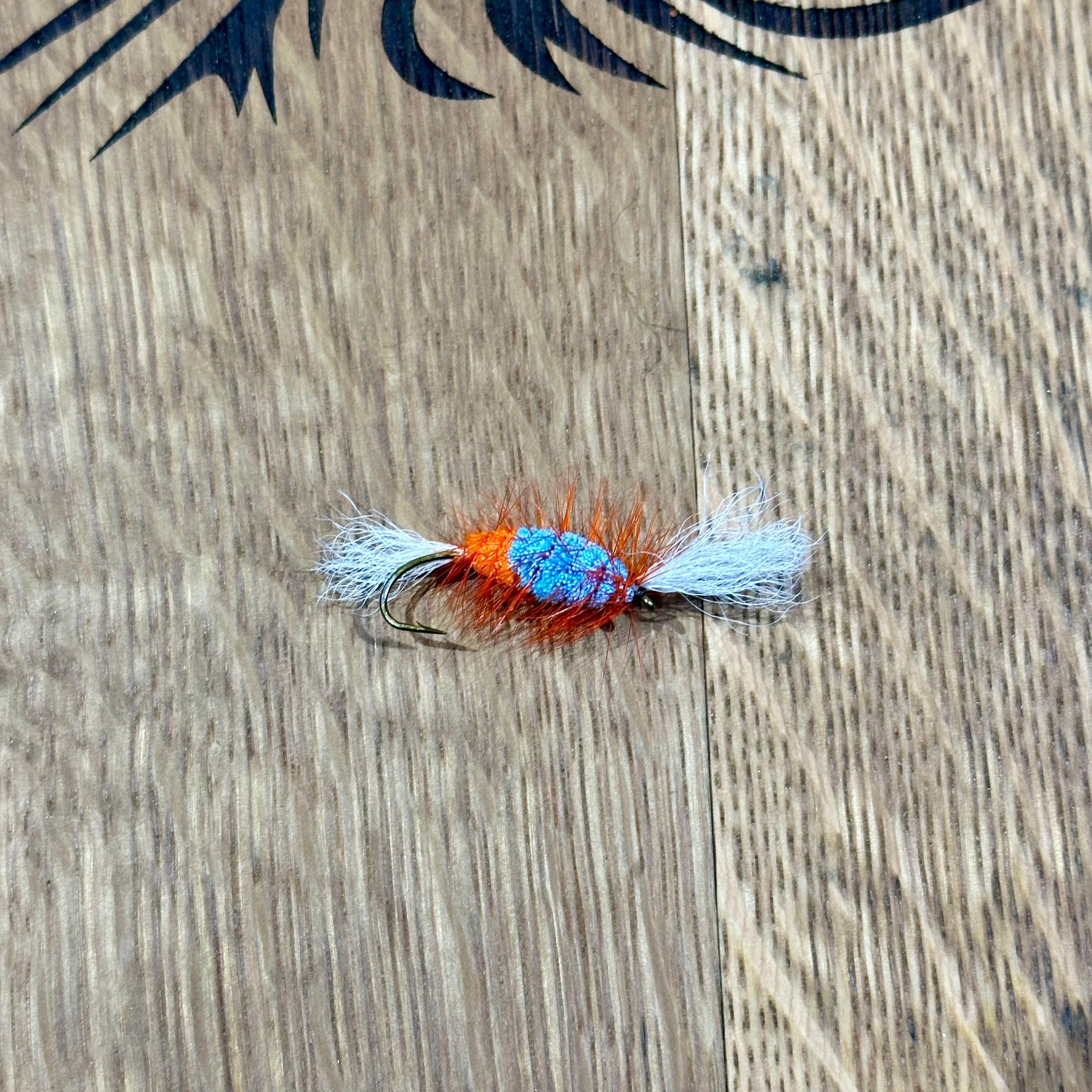 Blue & Orange Cigar Bomber flies Shadow Flies #8  