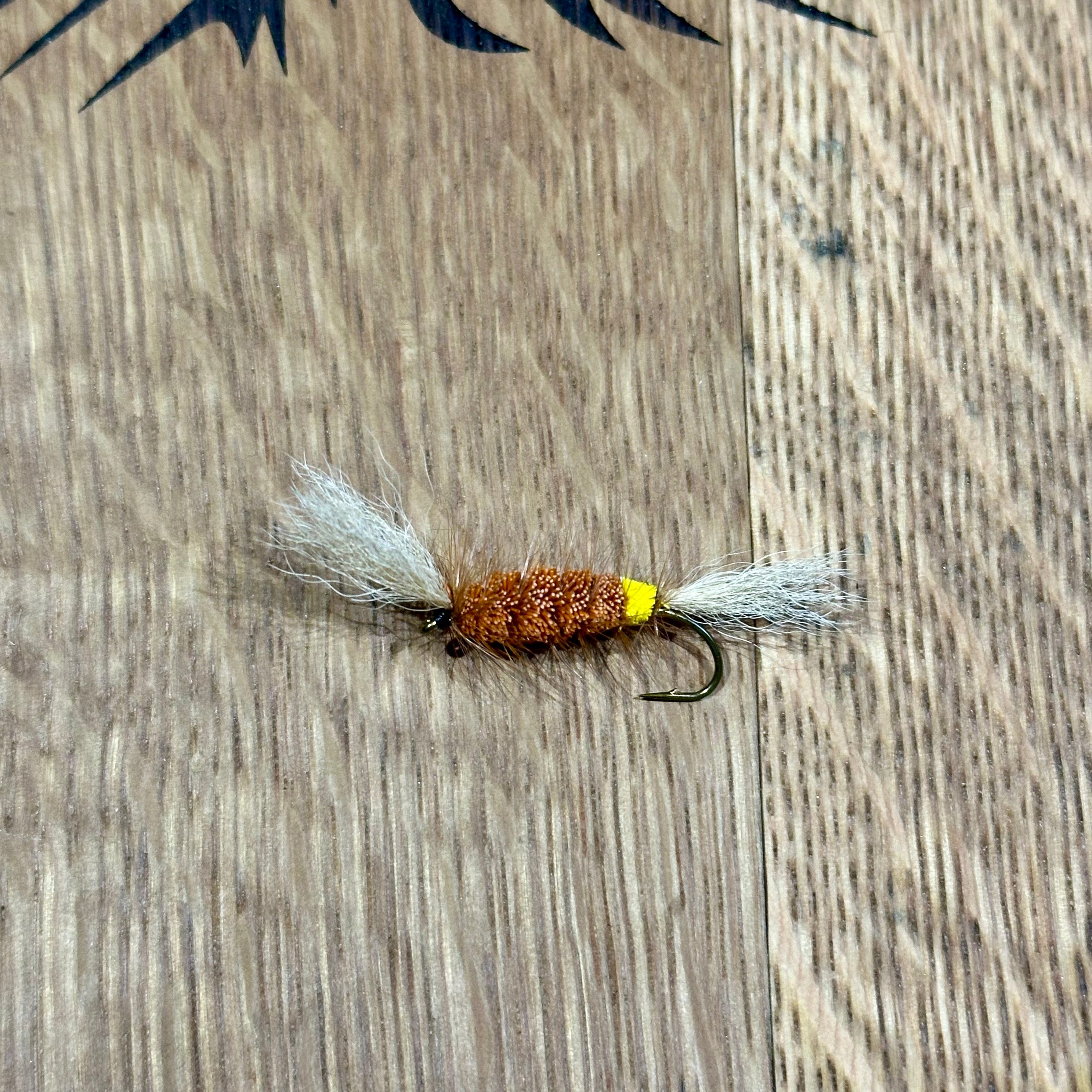 Brown Cigar Bomber Salmon Fly flies Shadow Flies #6  