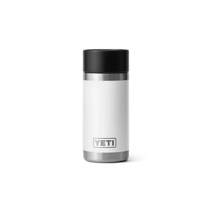 Rambler 12 oz Bottle With Hotshot Cap Variable Yeti White  
