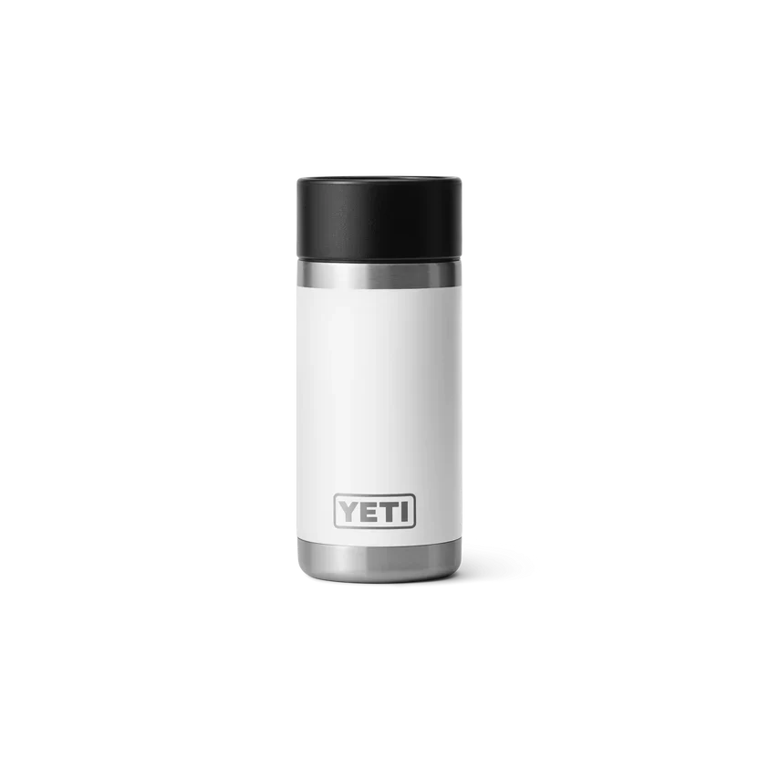 Rambler 12 oz Bottle With Hotshot Cap Variable Yeti White  