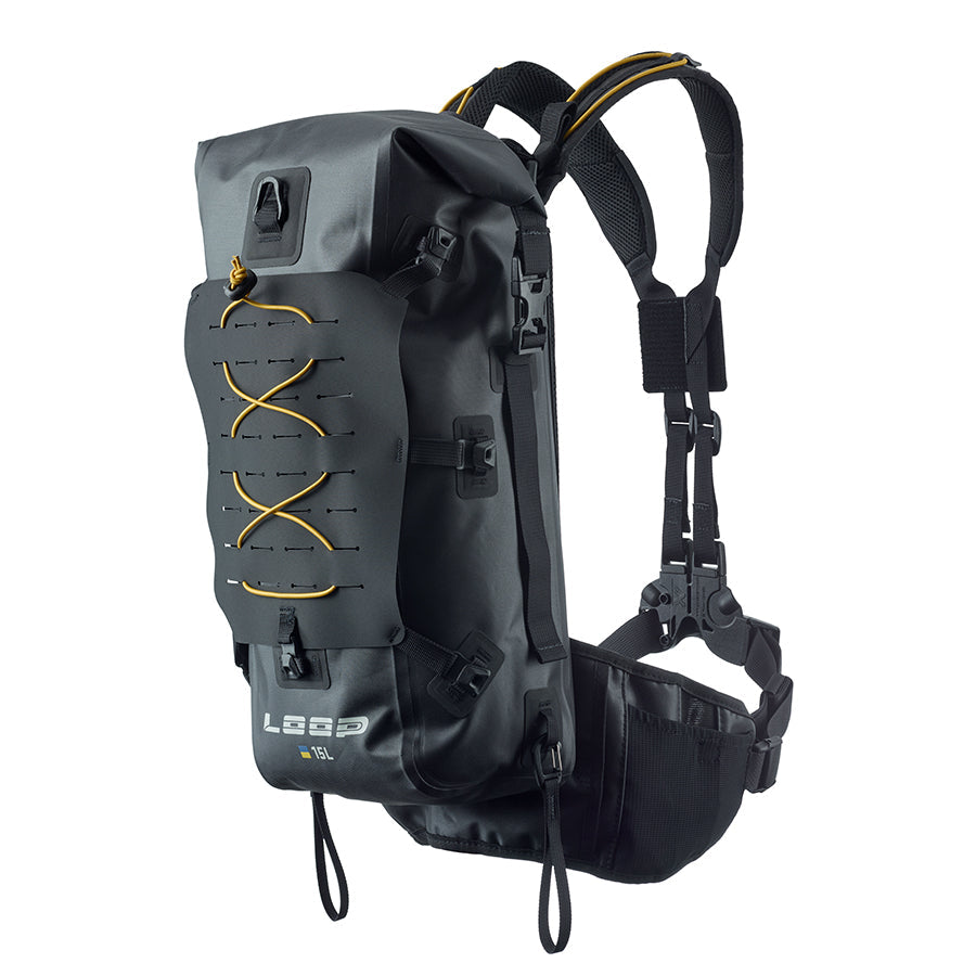 Dry Tactical Backpack 15L, Black simple LOOP Tackle 15 L